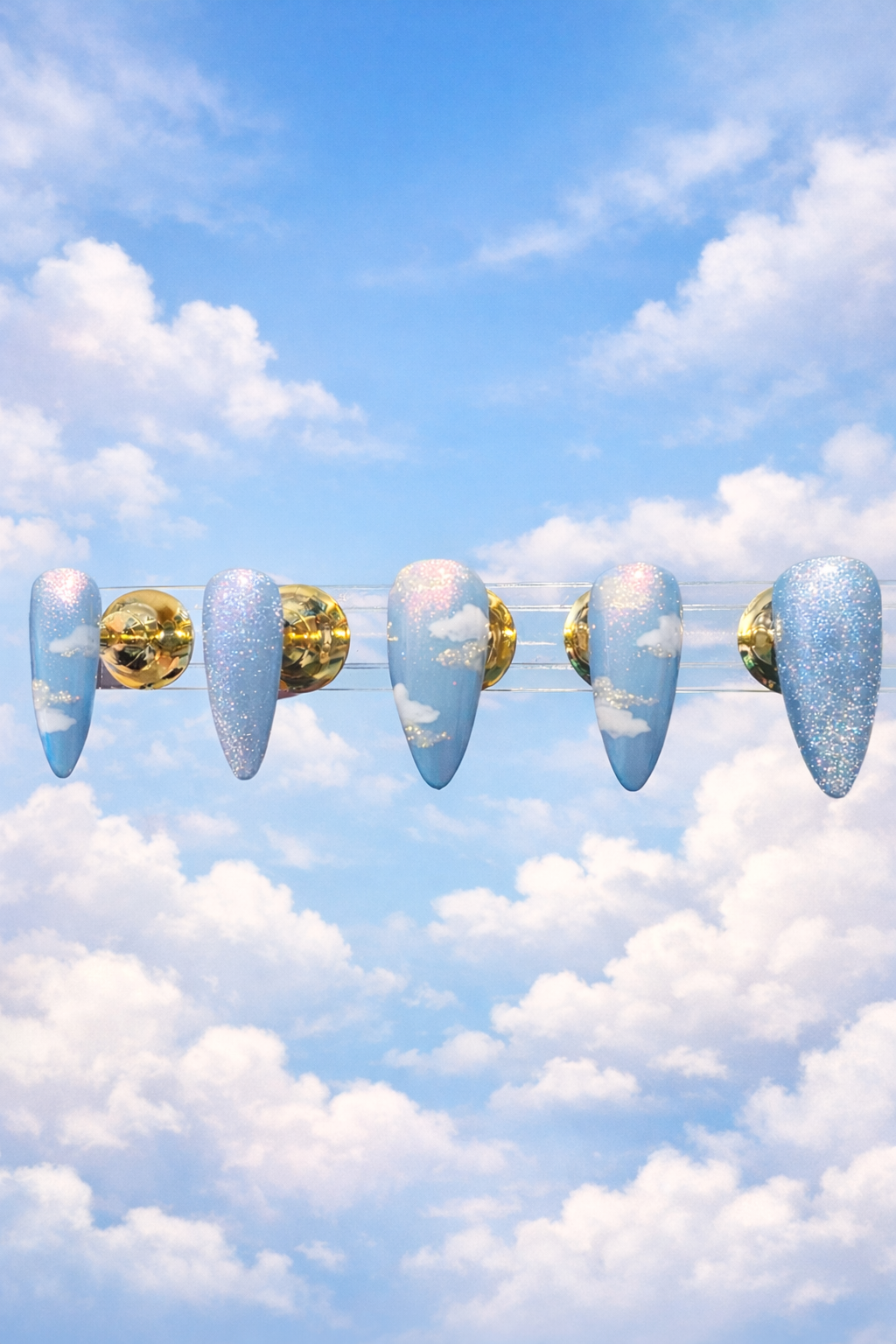 Dreamy Sky Press On Nails